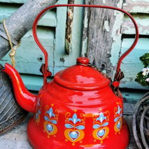 emaille koffiepot