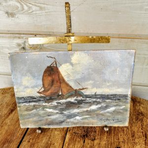 platbodem schilderij
