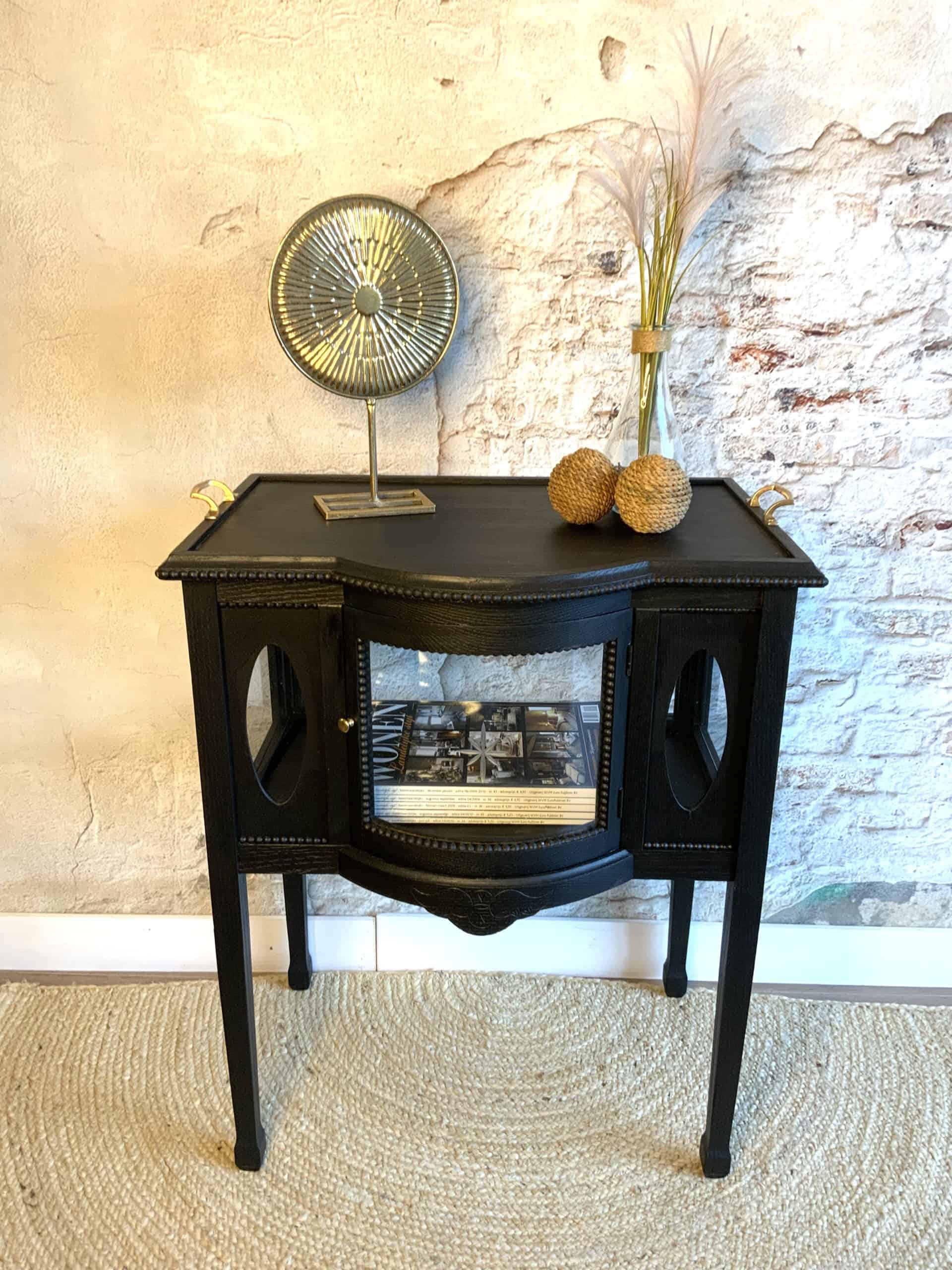 Theekastje Coal Black - Afbeelding 3
