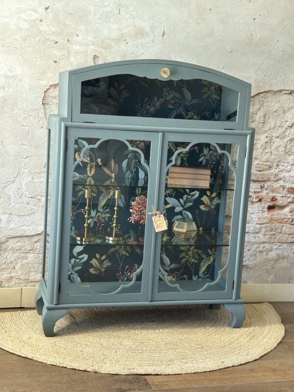 Vitrine kast Blue Pine - Afbeelding 8