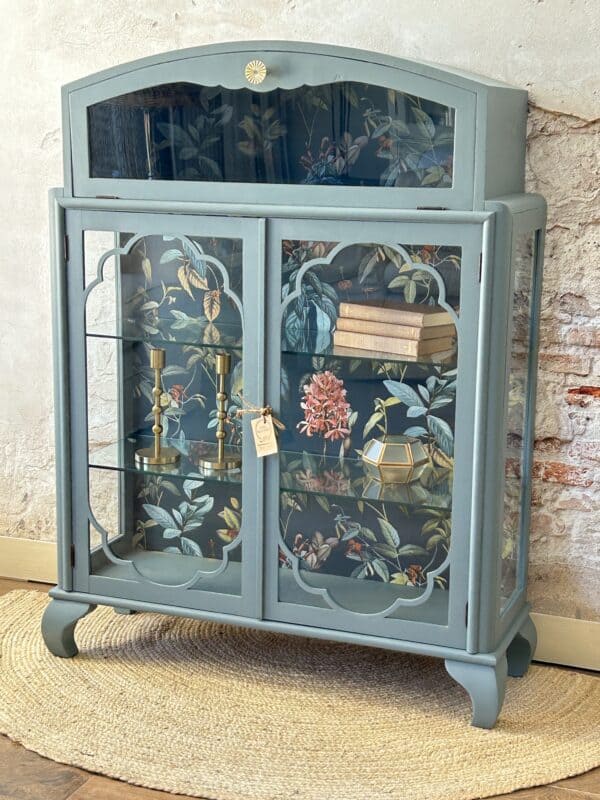 Vitrine kast Blue Pine - Afbeelding 4