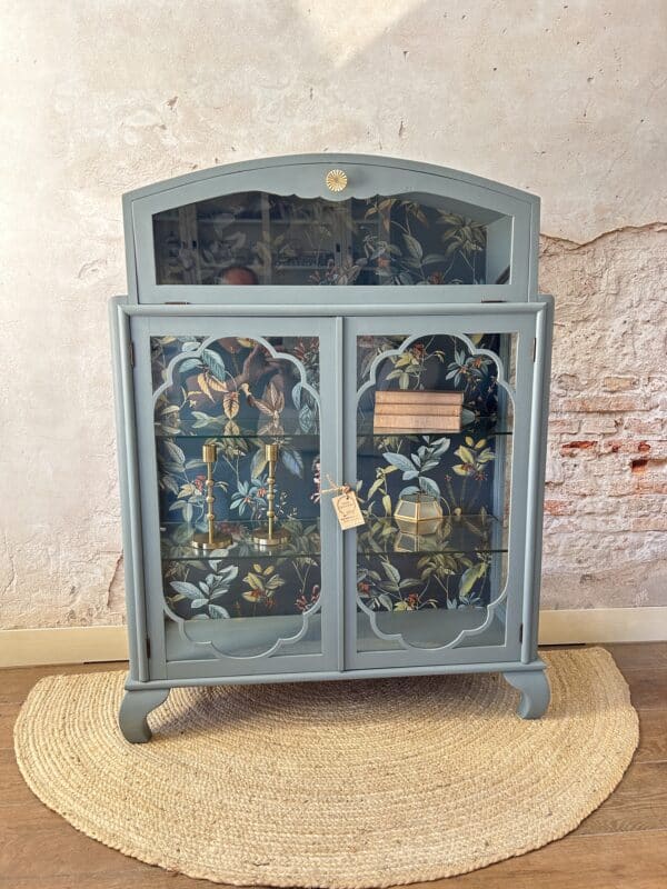 Vitrine kast Blue Pine - Afbeelding 10