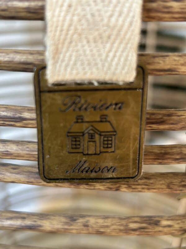 Rieten mand Riviera maison - Afbeelding 4