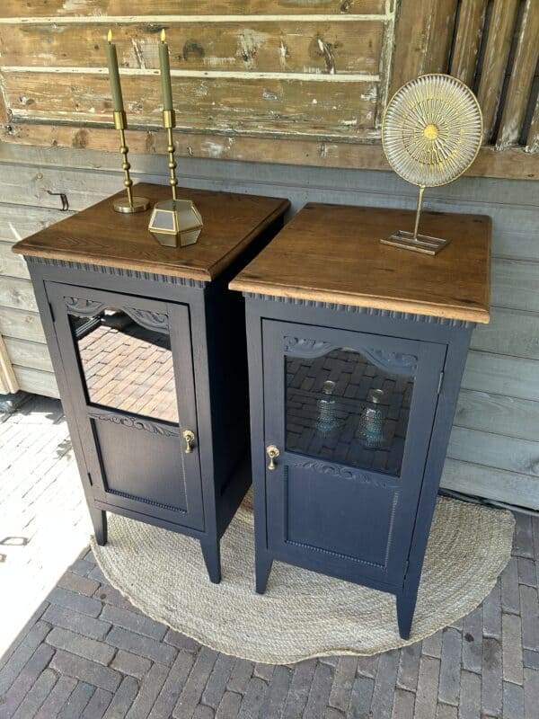 Set nachtkastjes (Vitrine) Midnight Blue - Afbeelding 3