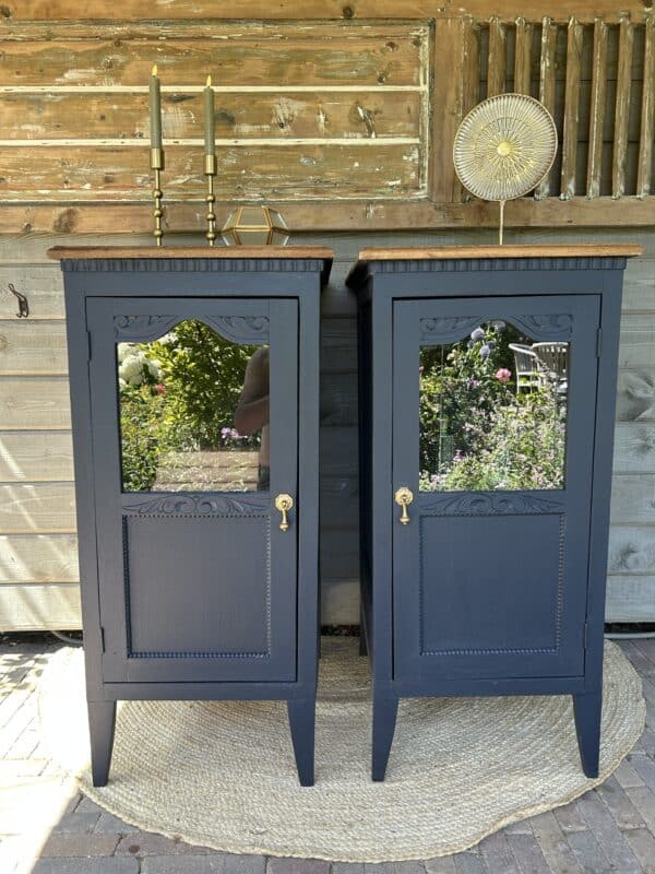 Set nachtkastjes (Vitrine) Midnight Blue - Afbeelding 9