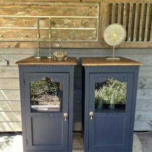 Set nachtkastjes (Vitrine) Midnight Blue