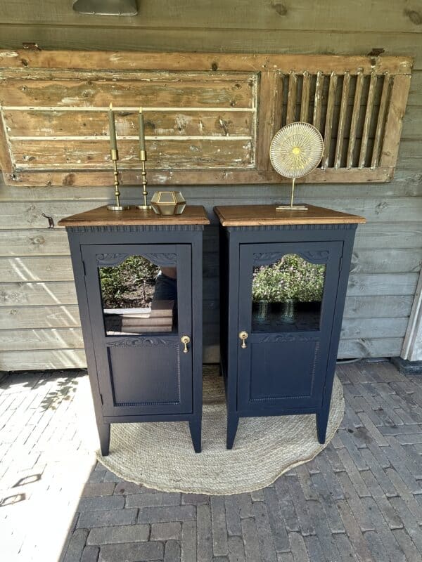 Set nachtkastjes (Vitrine) Midnight Blue - Afbeelding 8