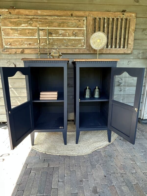 Set nachtkastjes (Vitrine) Midnight Blue - Afbeelding 10