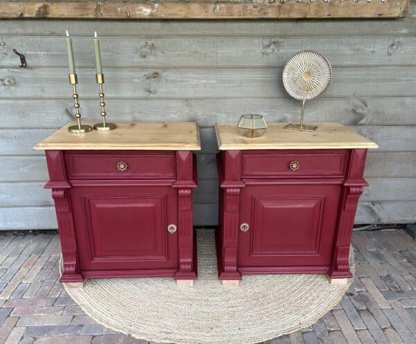 Set nachtkastjes Cranberry - Afbeelding 5