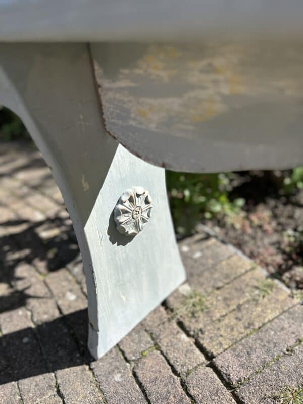 Sfeervol doorleeft Shabby bankje - Afbeelding 6