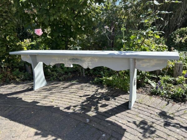 Sfeervol doorleeft Shabby bankje - Afbeelding 9