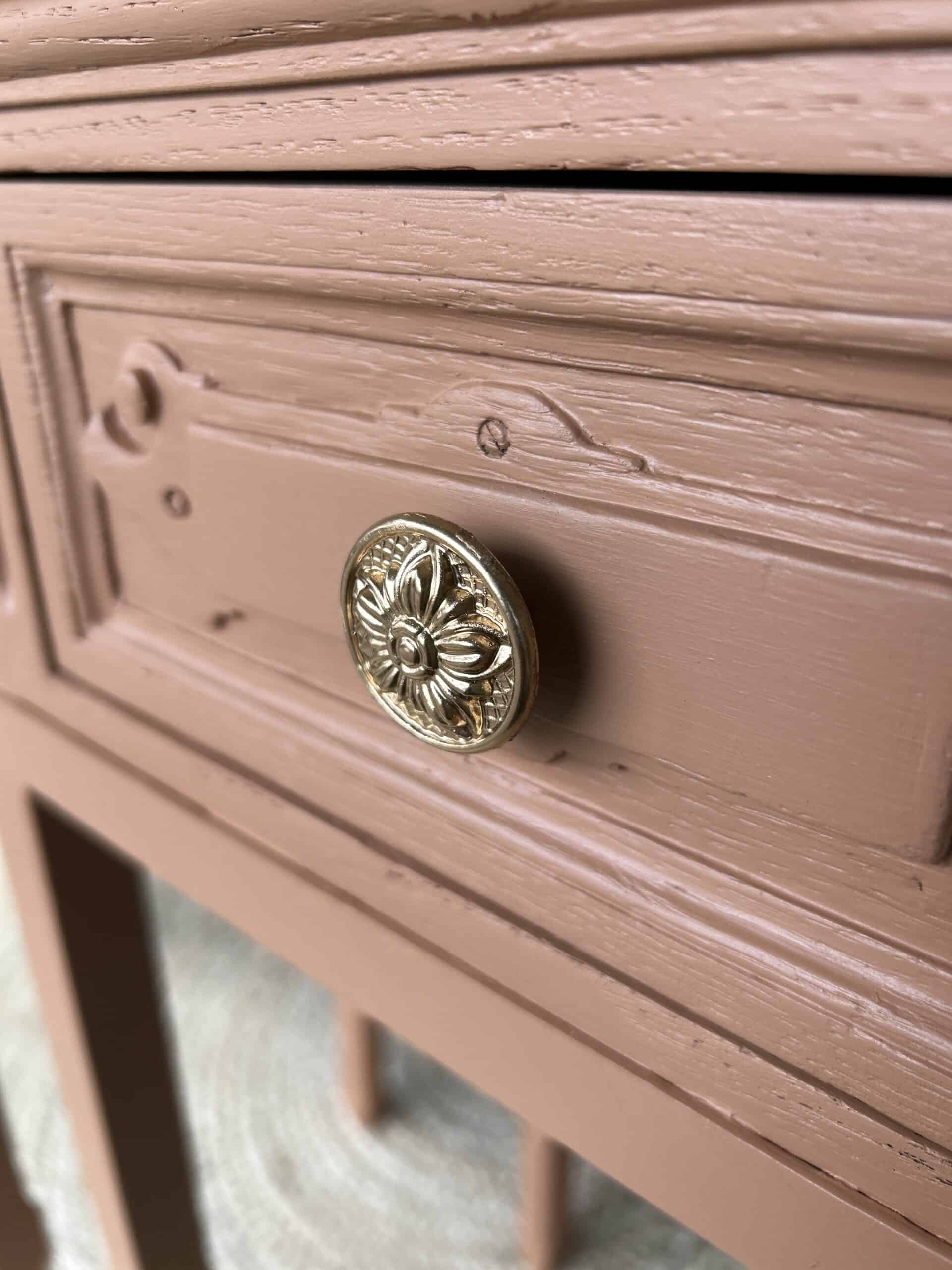 Set nachtkastjes Chestnut mare met marmerenblad - Afbeelding 6