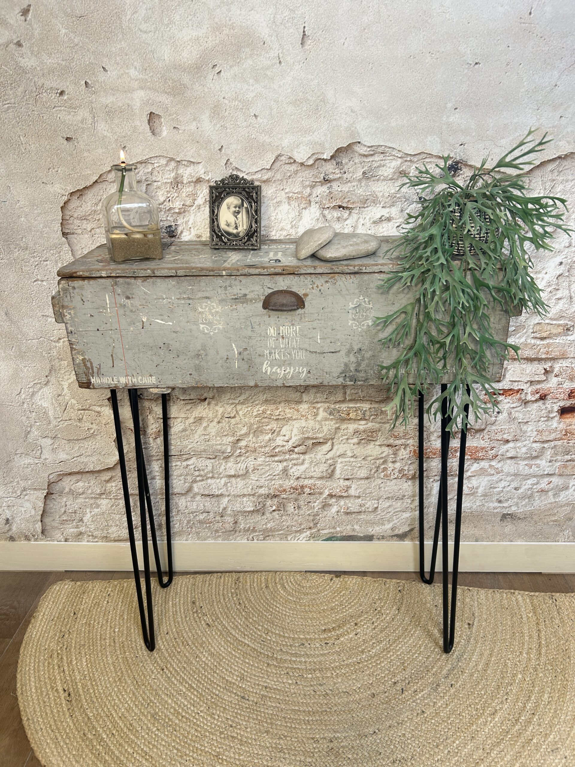 Vintage sidetable - Afbeelding 2