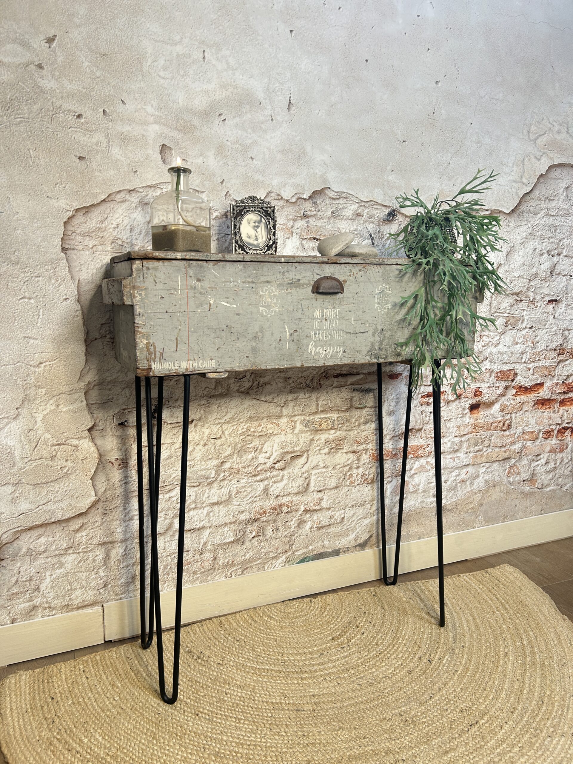 Vintage sidetable - Afbeelding 3