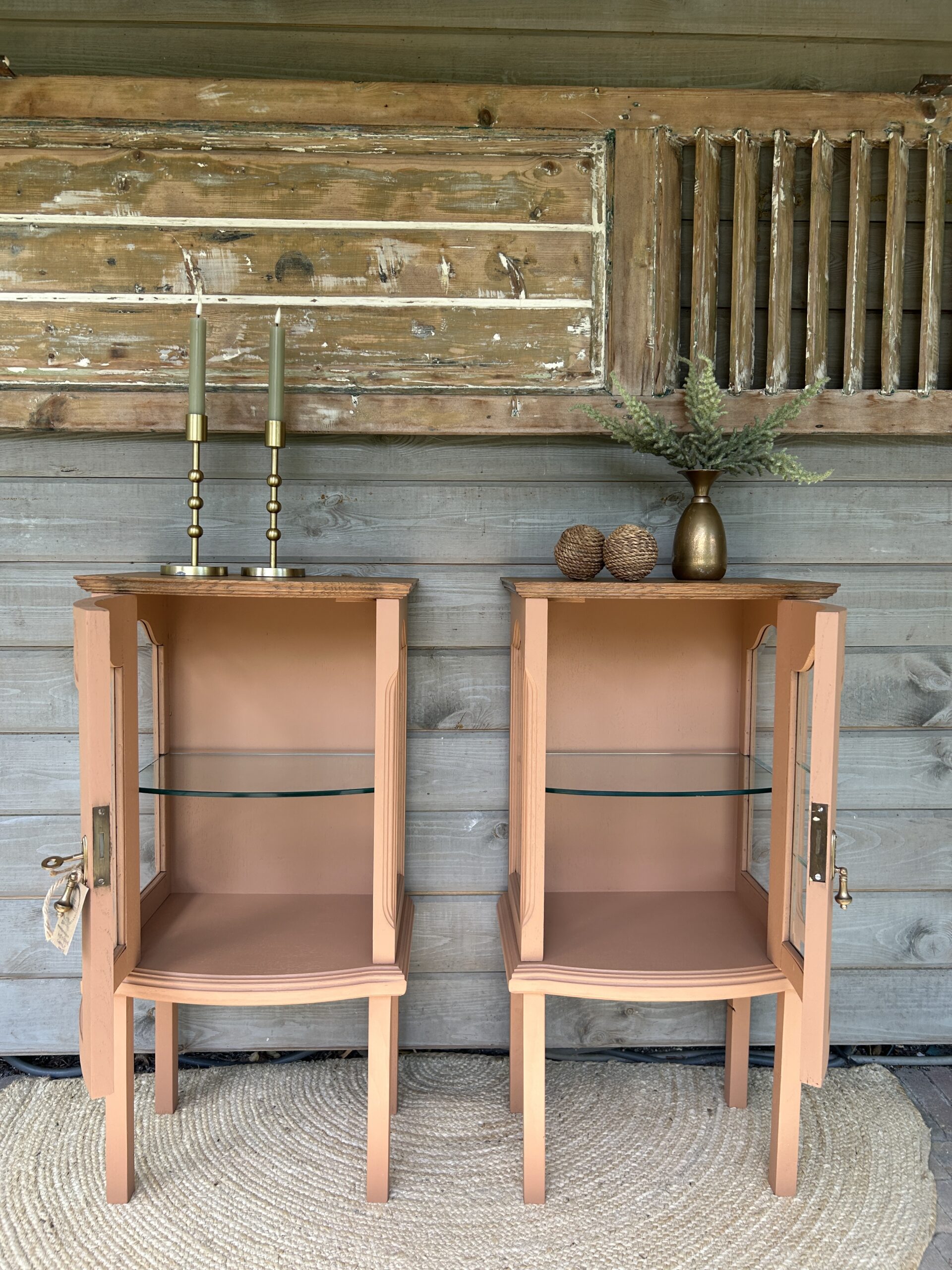 Set sfeervolle nachtkastjes Chestnut Mare - Afbeelding 7