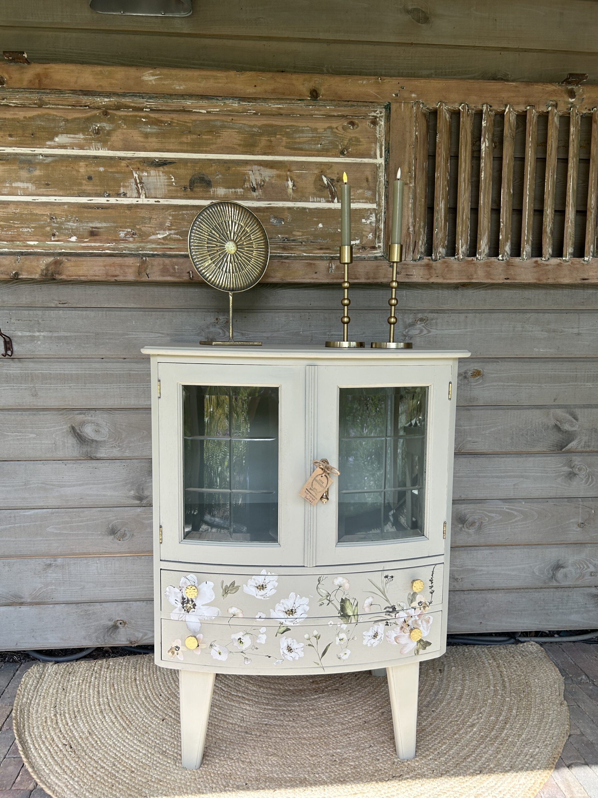 Vintage kastje Natural flowers - Afbeelding 6