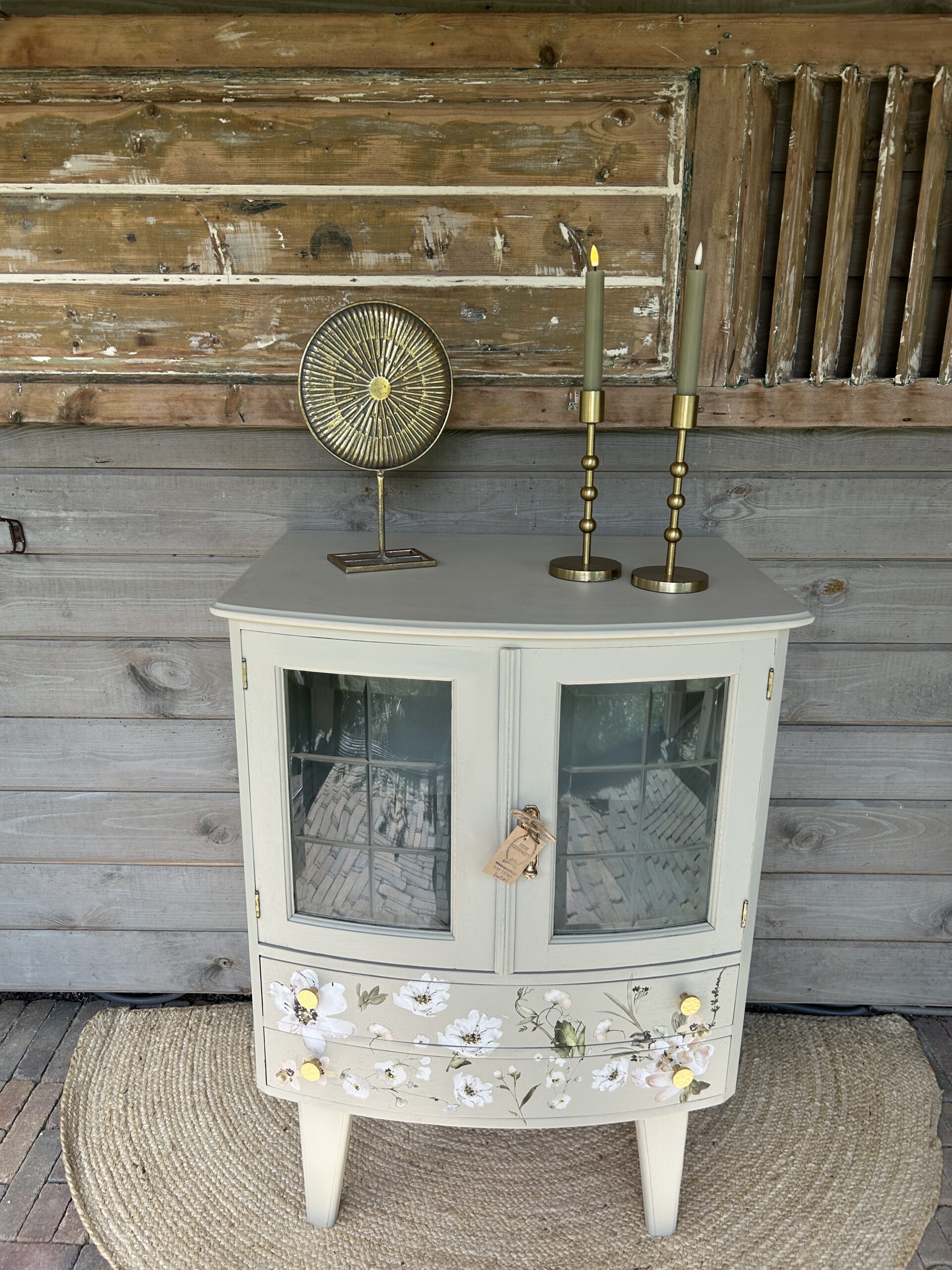 Vintage kastje Natural flowers - Afbeelding 2