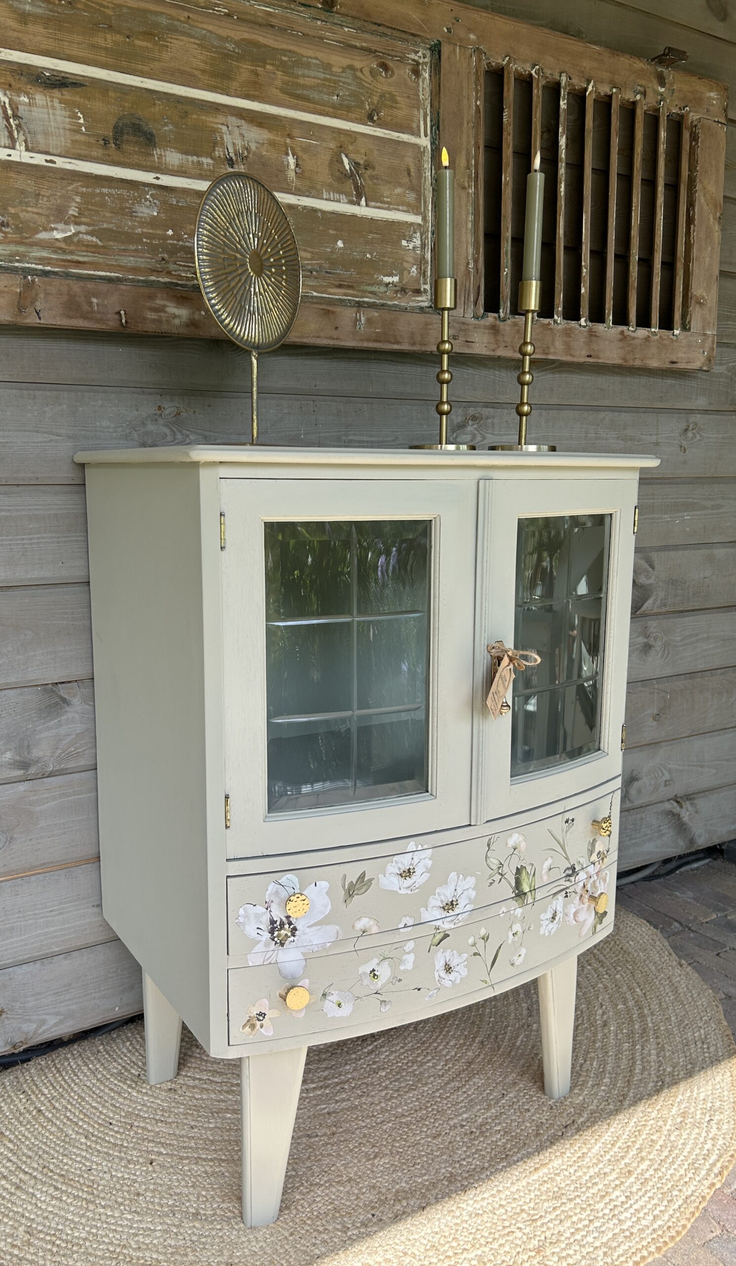 Vintage kastje Natural flowers - Afbeelding 3