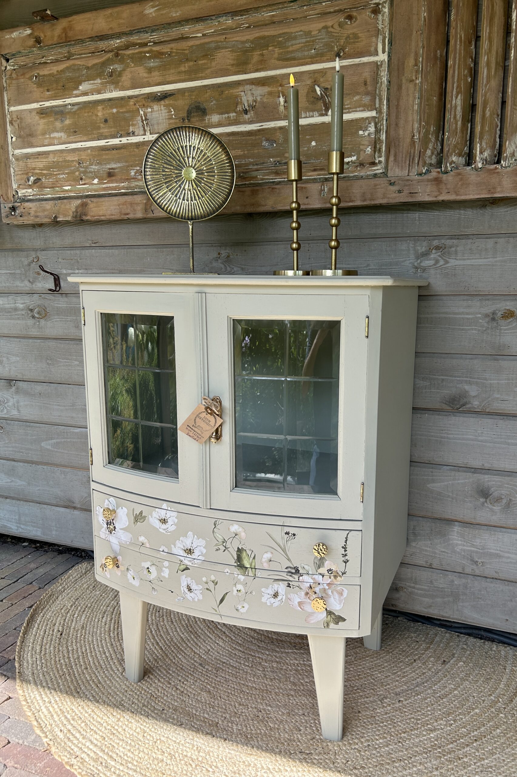 Vintage kastje Natural flowers - Afbeelding 4