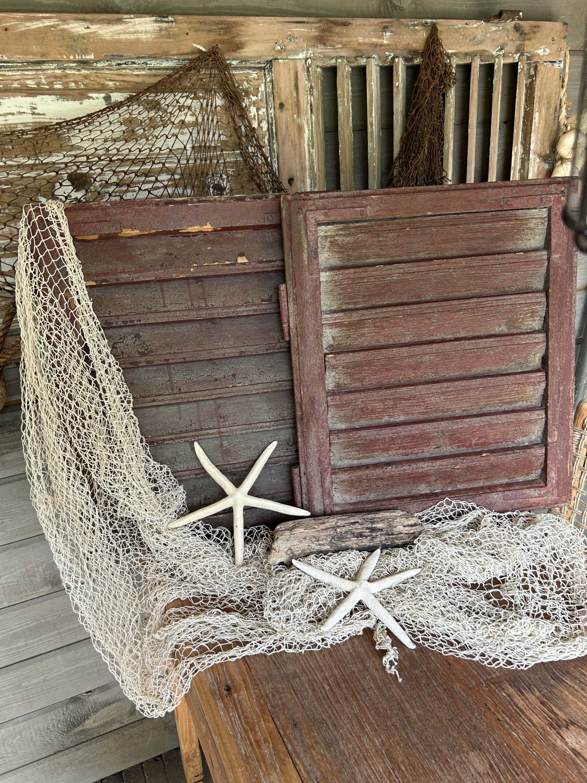 Set brocante Franse luiken - Afbeelding 2